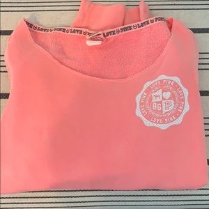 Wide Neck Sweatshirt